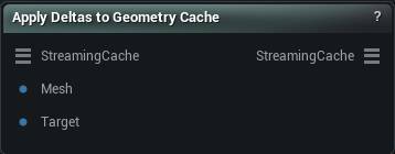 Apply Deltas to Geometry Cache node
