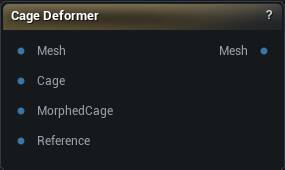 Cage Deformer node