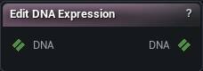 Edit DNA Expression node