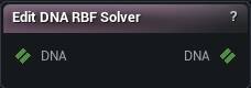 Edit DNA RBF Solver node