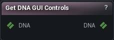 Get DNA GUI Controls node