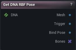 Get DNA RBF Pose node