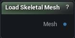 Load Skeletal Mesh node