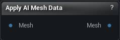 Apply AI Mesh Data node