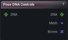 Pose DNA Controls node