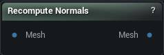 Recompute Normals node