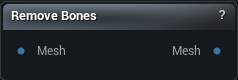 Remove Bones node