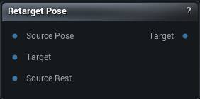 Retarget Pose node