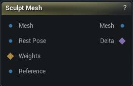 Sculpt Mesh node
