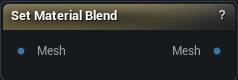 Set Material Blend node