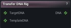 Transfer DNA Rig node