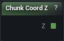 Chunk Coord Z node