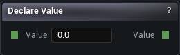Declare Value node