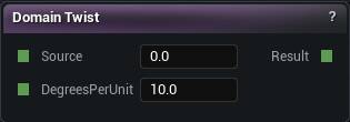 Domain Twist node