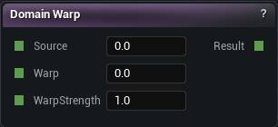 Domain Warp node