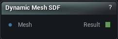 Dynamic Mesh SDF node