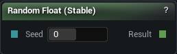 Hash Random Float01 node