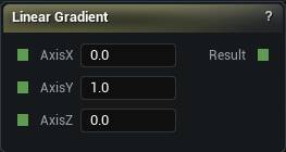 Linear Gradient node