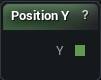 Position Y node