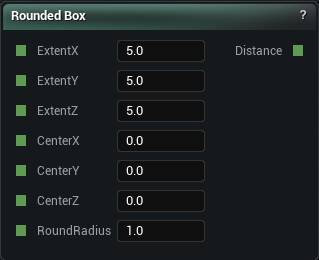 Rounded Box node