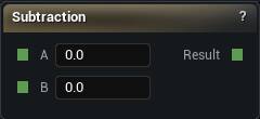 Subtraction node