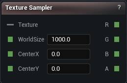 Texture Sampler node
