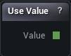 Use Value node
