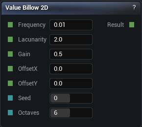 Value Billow 2D node