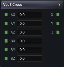 Vec3 Cross node