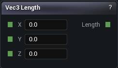 Vec3 Length node