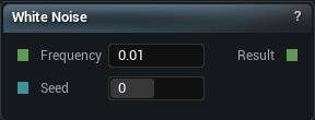 White Noise node