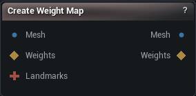 Create Weight Map node