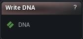 Write DNA node
