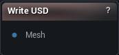 Write USD node